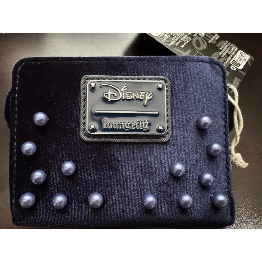 Loungefly Velvet Navey Pearl Wallet